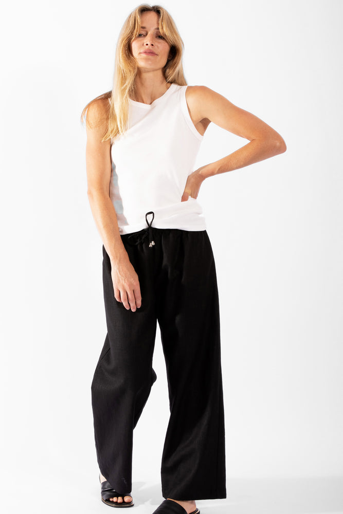 
                  
                    Organic Cotton Rib Tank - White
                  
                