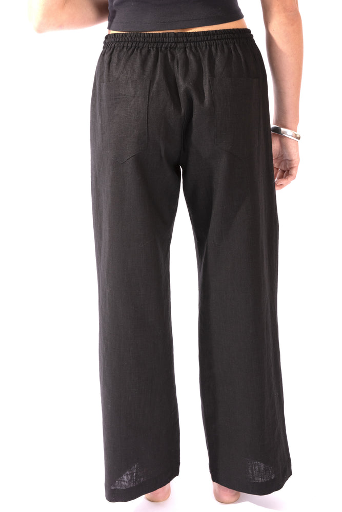 
                  
                    Linen Pant - Black
                  
                