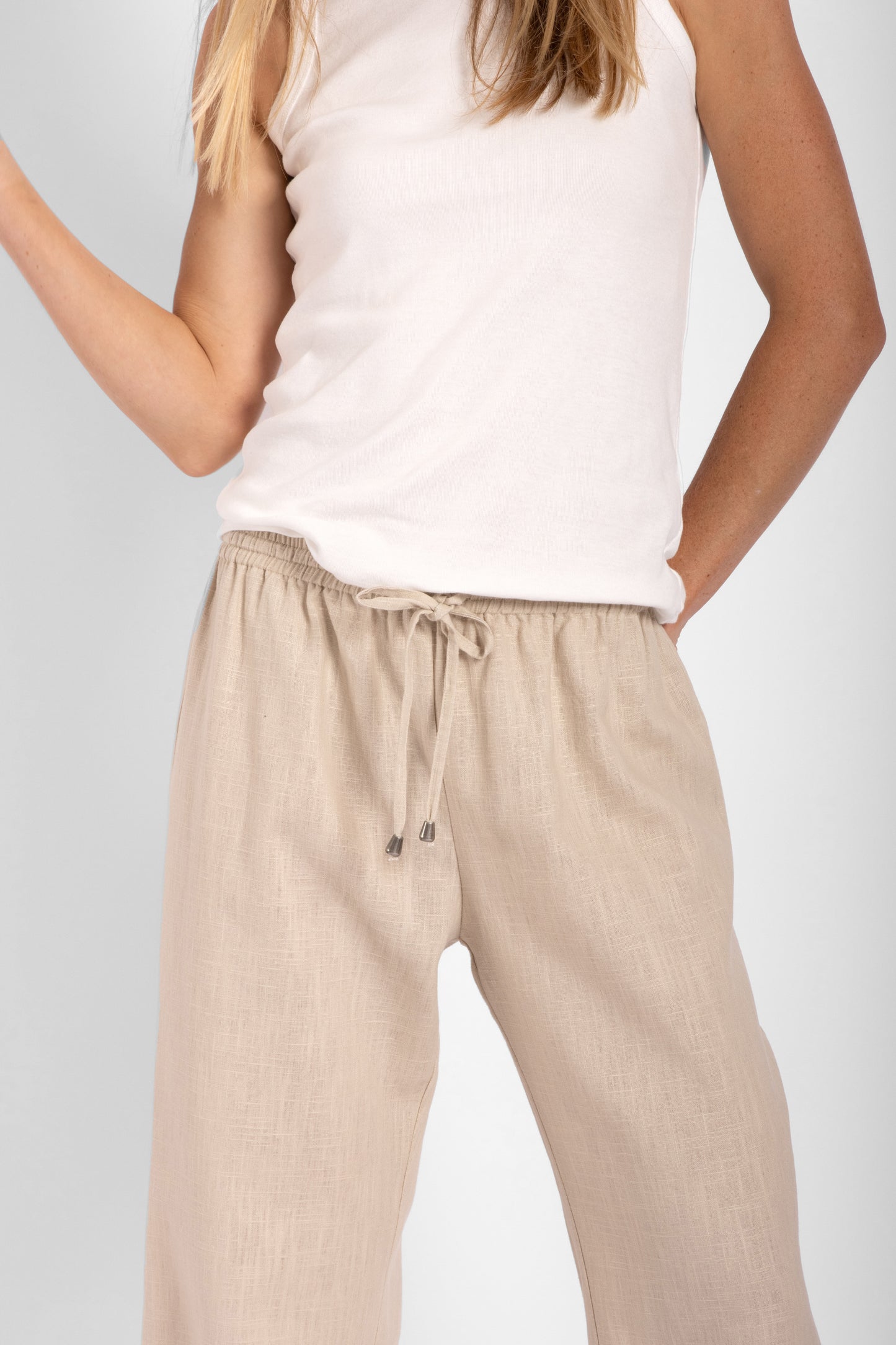 
                  
                    Linen Pant - Oat
                  
                